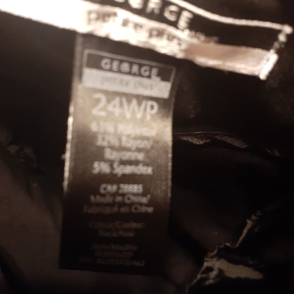 Black Dress Pants - Picture 3 of 4